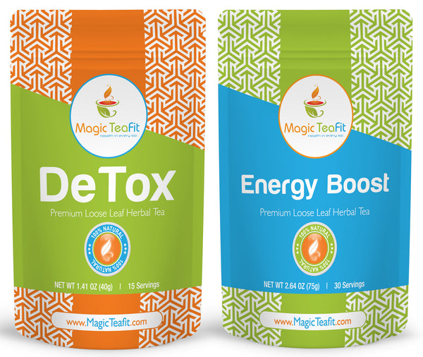 100% Organic DeTox and Energy Boost Teatox